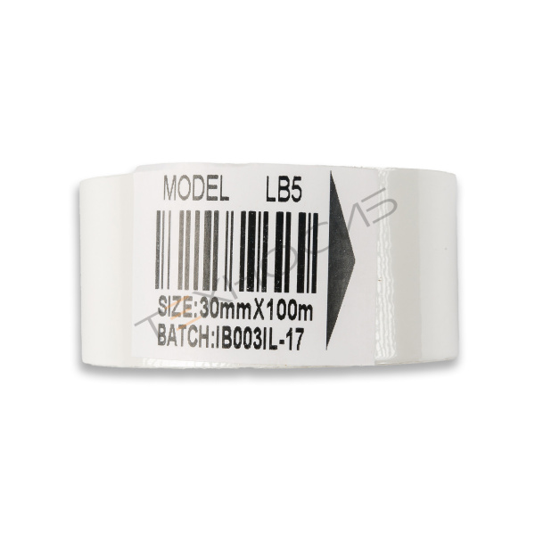 Термолента 30мм*100м (белая, Chineese type) Техно-Сиб - Купить с доставкой по всей России 