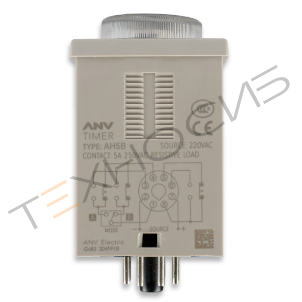 Реле времени AH5B 1,5 sec для BSF/BSL Техно-Сиб - Купить с доставкой по всей России 2