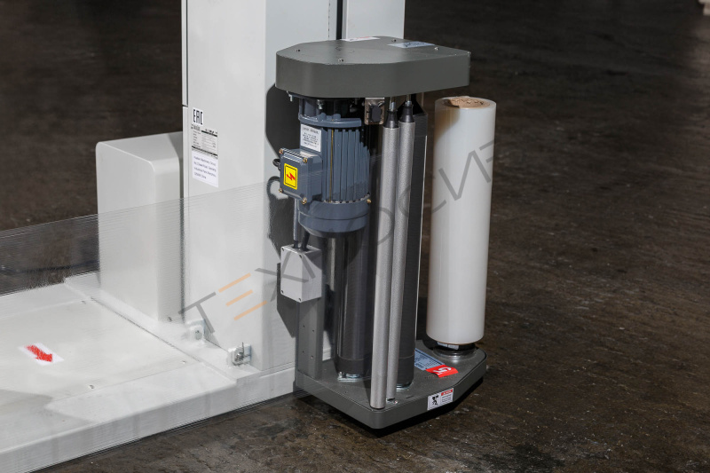 Паллетоупаковщик с моторизированной кареткой с престрейчем HL-1650 (Economical) Техно-Сиб - Купить с доставкой по всей России 11