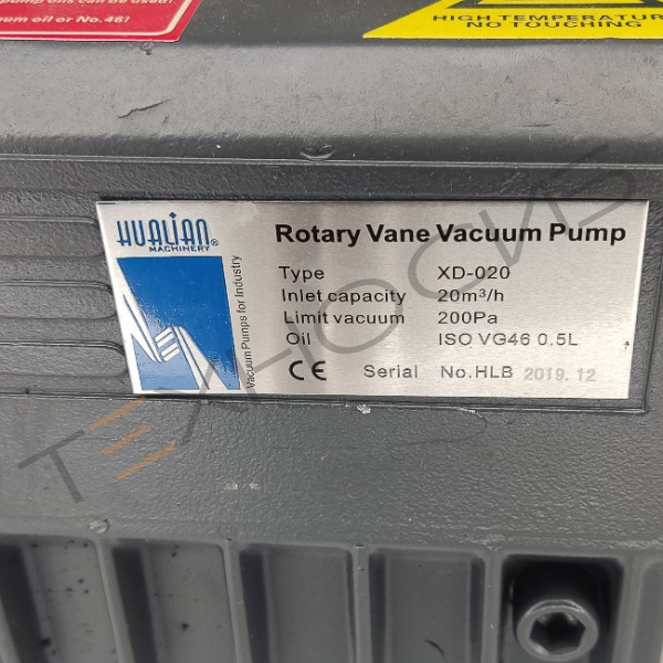 Вакуумный насос XDZ-20 (HM), в сборе с двигателем, 20 м³/ч, 220 В, для DZ, HVC, HVT, TB Техно-Сиб - Купить с доставкой по всей России 4