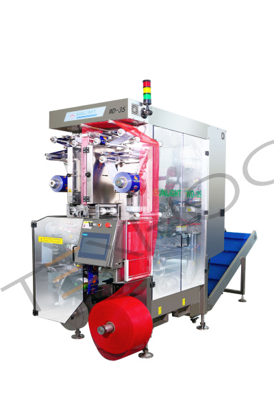 Автоматическая машина для упаковки овощей и фруктов в сетку WD-35 Техно-Сиб - Купить с доставкой по всей России 