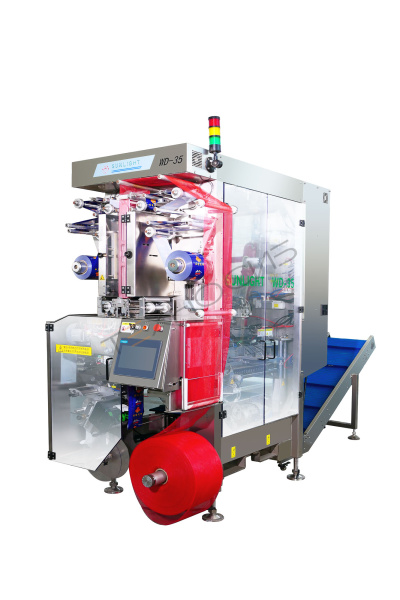 Автоматическая машина для упаковки овощей и фруктов в сетку WD-35 Техно-Сиб - Купить с доставкой по всей России 