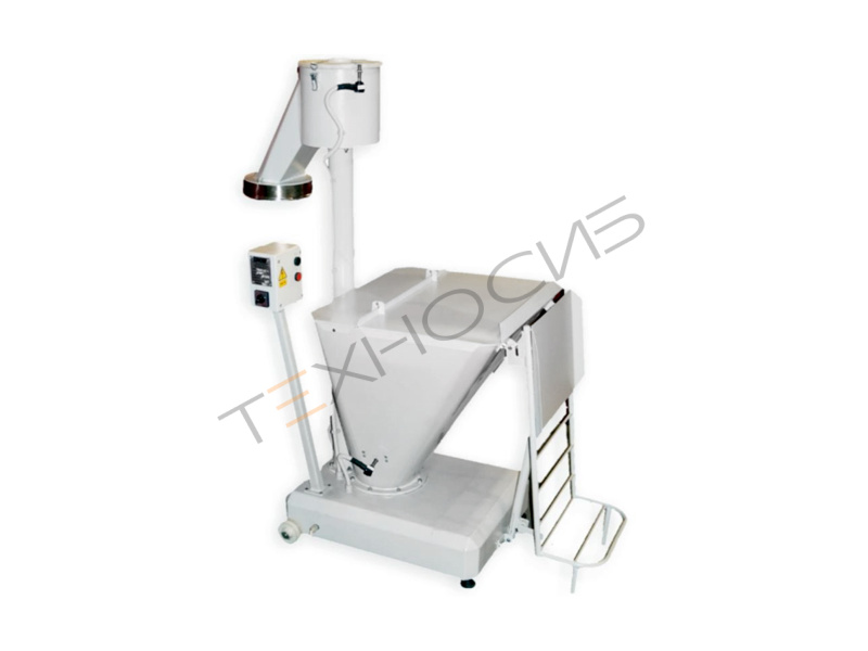 Мукопросеиватель вертикальный  МПВЕ-4 с мешкоопрокидывателем Техно-Сиб - Купить с доставкой по всей России 