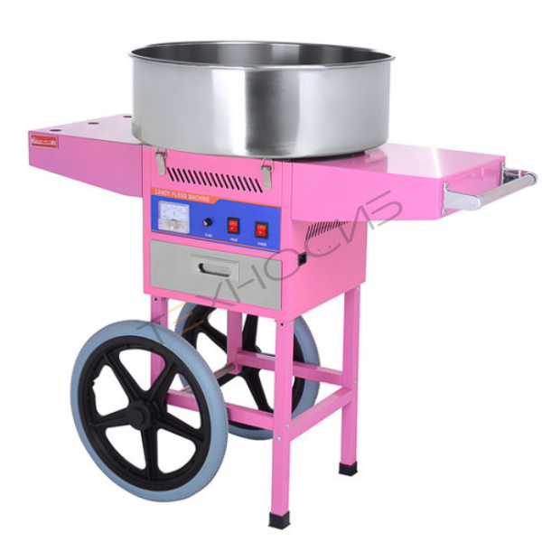 Аппарат для производства сахарной ваты HEC-03C (с тележкой) Техно-Сиб - Купить с доставкой по всей России 