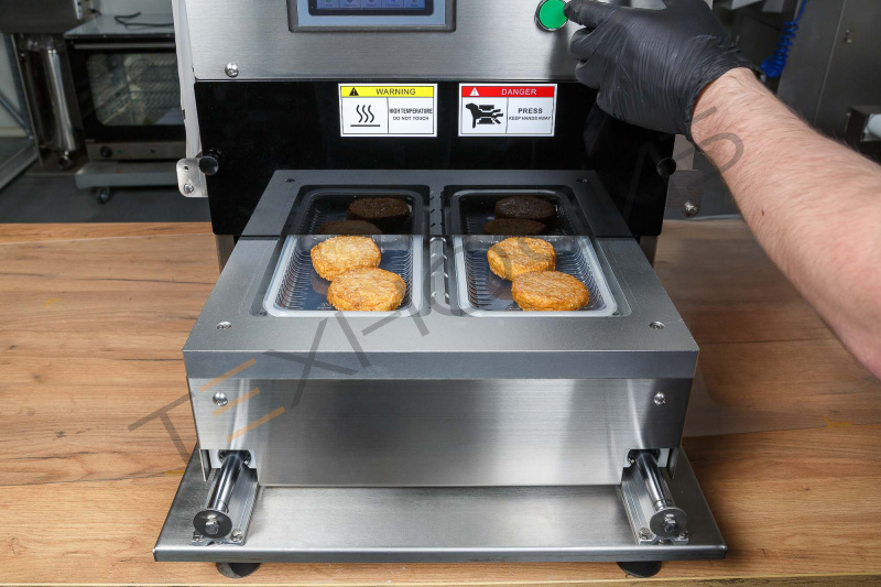 Запайщик лотков с газонаполнением EV-271 (187*137*120 мм, 2 лотка за цикл) Техно-Сиб - Купить с доставкой по всей России 7