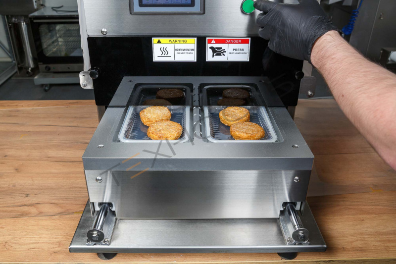 Запайщик лотков с газонаполнением EV-271 (187*137*120 мм, 2 лотка за цикл) Техно-Сиб - Купить с доставкой по всей России 7