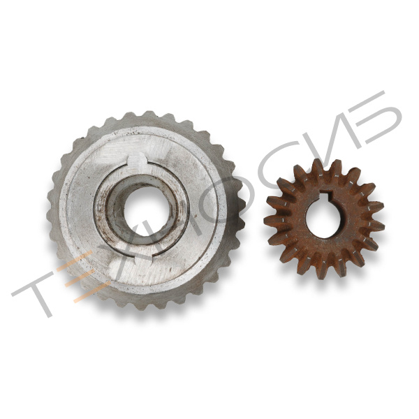 Шестерня коническая большая в сборе JGT  Техно-Сиб - Купить с доставкой по всей России 4