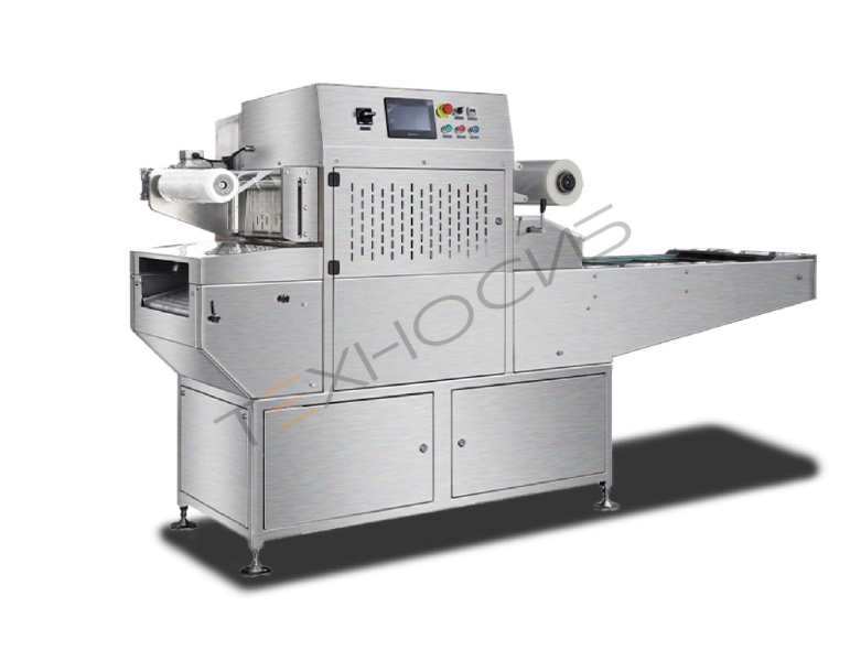 Автоматический запайщик лотков HVT-550A/6 V2 (187*137, нерж, скин, дв.ст.100м3/ч) с ф-ей в/у газ. Техно-Сиб - Купить с доставкой по всей России 3