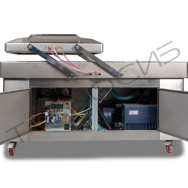 Напольный вакуумный упаковщик DZ-700/2SB SS (нерж.) Техно-Сиб - Купить с доставкой по всей России 17