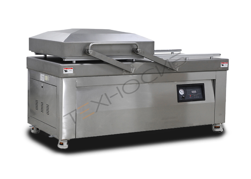 Напольная двухкамерная вакуум-упаковочная машина HVC-720S/2B-G SS (нерж., газ, электр. панель, 380В)  Техно-Сиб - Купить с доставкой по всей России 3
