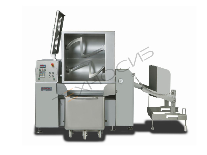 Фаршемешалка вакуумная AV-900 со встроенным гидравлическим загрузчиком Техно-Сиб - Купить с доставкой по всей России 