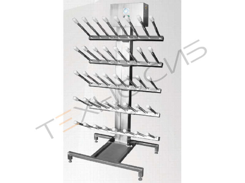 Сушилка для обуви SB односторонняя на 20 пар Техно-Сиб - Купить с доставкой по всей России