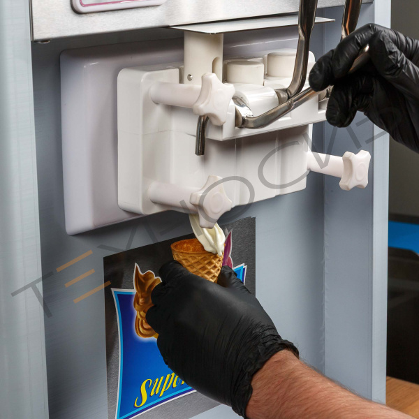 Фризер для мягкого мороженого HIM-03 с функцией ночного хранения и помпой (3 рожка) Техно-Сиб - Купить с доставкой по всей России 7