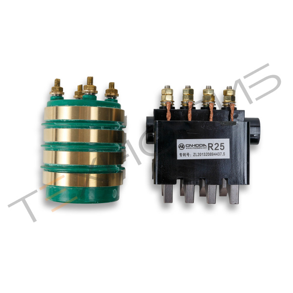 Токосъемный блок 4 кольца в комплекте с щетками для DXDZ Техно-Сиб - Купить с доставкой по всей России 