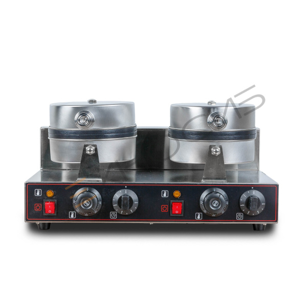 Вафельница для объемных вафель HWB-2 (2 секции, круг) Техно-Сиб - Купить с доставкой по всей России