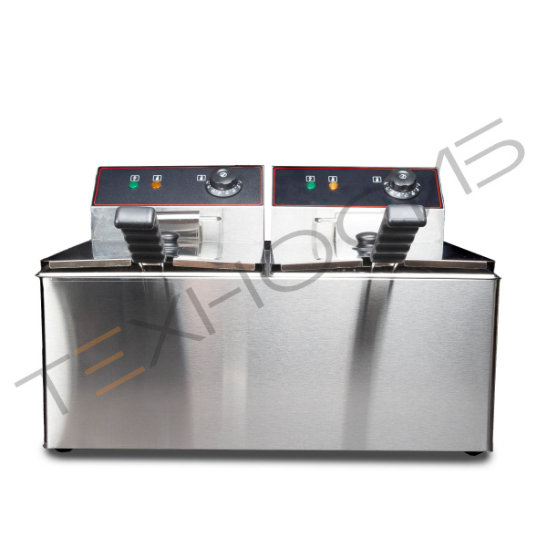 Фритюрница HEF-4L-2 (2 емкости) Техно-Сиб - Купить с доставкой по всей России 3