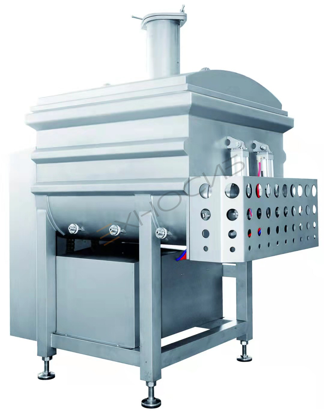 Вакуумный фаршемес с охлаждением JBZL-1200 Техно-Сиб - Купить с доставкой по всей России