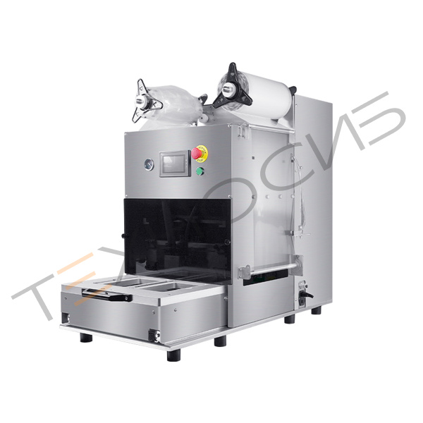 Вакуумный запайщик лотков с газонаполнением EV-272 (210*148*120 мм, 2 лотка за цикл) Техно-Сиб - Купить с доставкой по всей России 