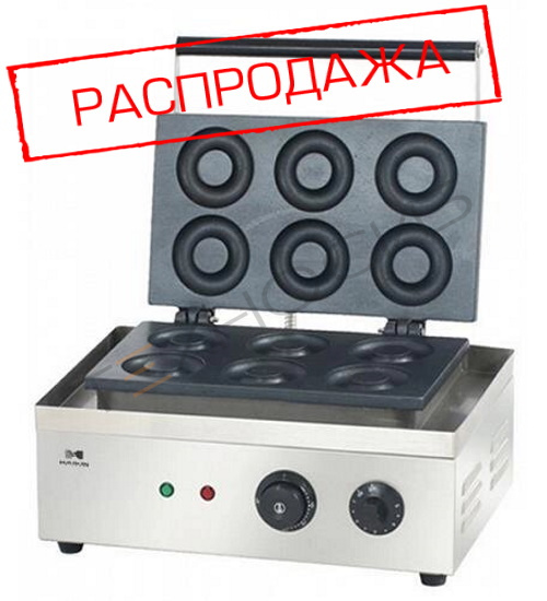 Вафельница для пончиков HURAKAN HKN-GES6D Техно-Сиб - Купить с доставкой по всей России