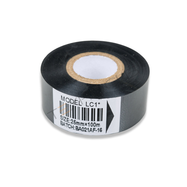 Термолента 25мм*100м (черная, Chineese type) LC1 Техно-Сиб - Купить с доставкой по всей России 