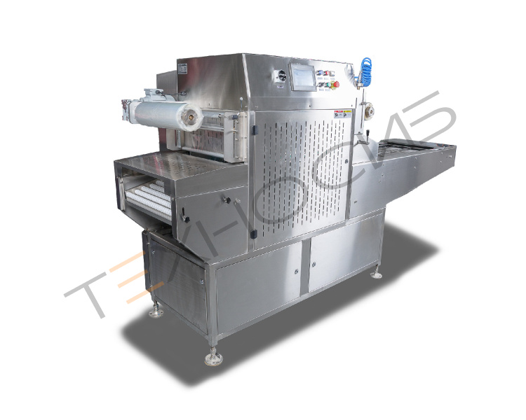 Автоматический запайщик лотков с функцией вакуумной газации HVT-450A/2 V2 (нерж., лоток 187*137) Техно-Сиб - Купить с доставкой по всей России 3