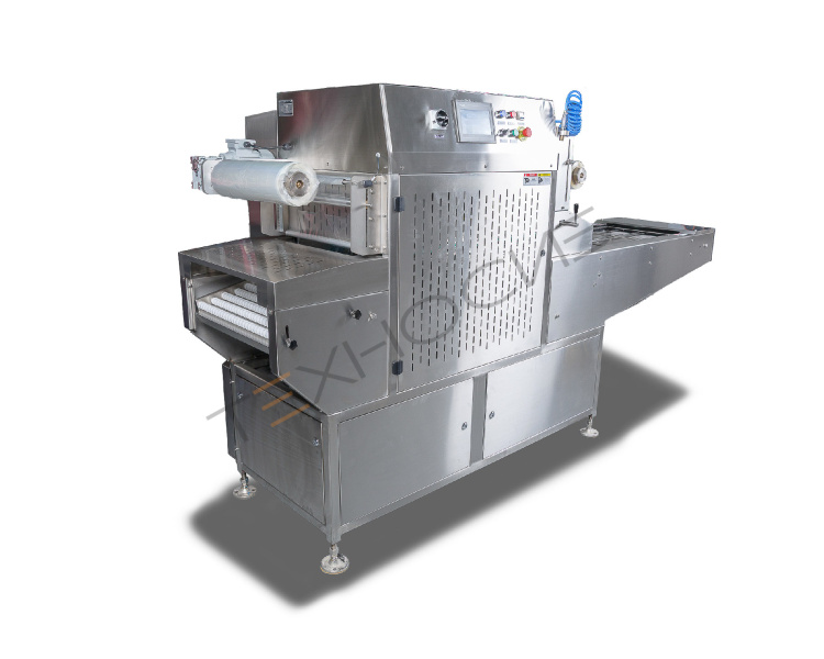 Автоматический запайщик лотков с функцией вакуумной газации HVT-450A/2 V2 (нерж., лоток 187*137) Техно-Сиб - Купить с доставкой по всей России 3