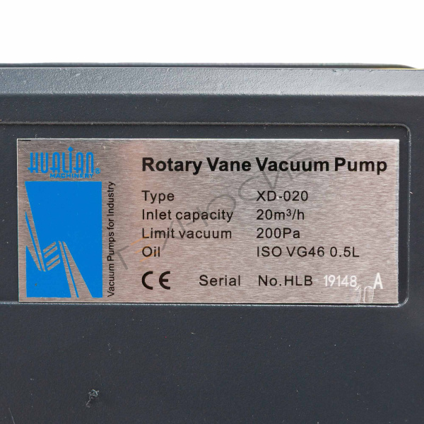 Вакуумный насос XD-020 (HM), в сборе с двигателем, 20 м³/ч, 220 В, 750 Вт, для DZ, HVC, HVT, TB Техно-Сиб - Купить с доставкой по всей России 2