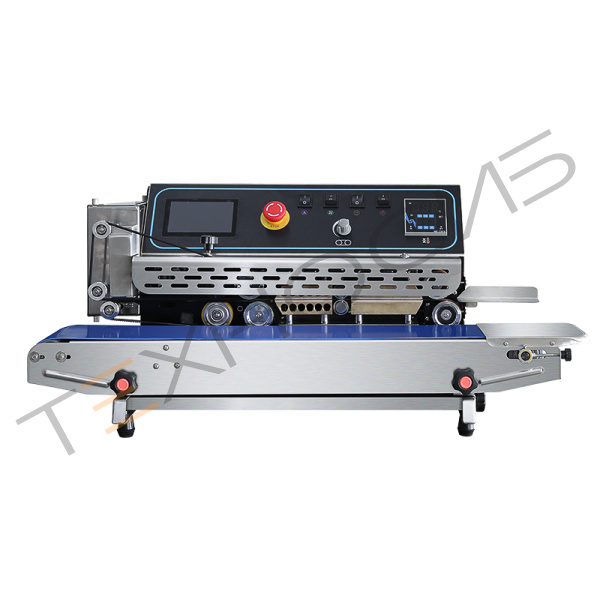 Горизонтальный конвейерный запайщик FRP-770I SS (нерж, каплеструйный принтер) Техно-Сиб - Купить с доставкой по всей России 