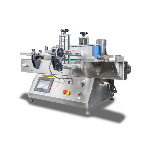 Автоматический этикетировщик для круглой тары с датером HLMT-130D Техно-Сиб - Купить с доставкой по всей России 