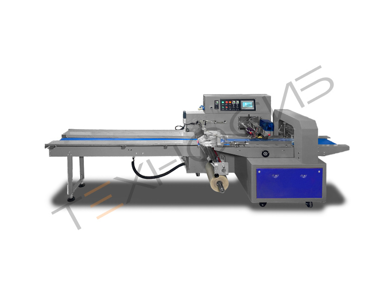 Горизонтальная упаковочная машина DXDZ-600XV (3 servo, вакуумизация, насос 100 м3/ч, лент. 280 мм, min bag L 180, H max. 100) Техно-Сиб - Купить с доставкой по всей России 