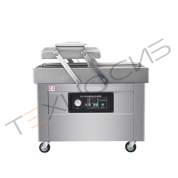 Напольная двухкамерная вакуум-упаковочная машина DZ-400/2SB SS (нерж.) Техно-Сиб - Купить с доставкой по всей России 
