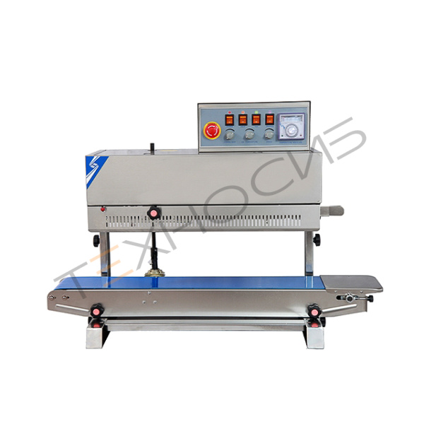 Роликовый конвейерный запайщик FR-980II SS (нерж.) Техно-Сиб - Купить с доставкой по всей России