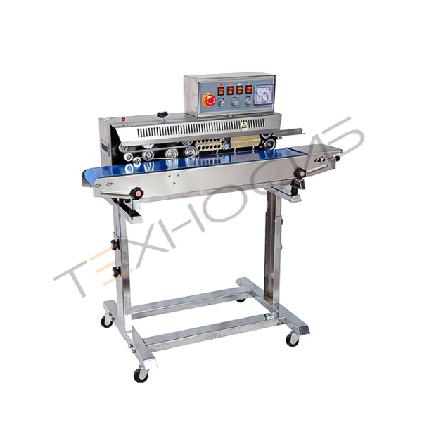 Роликовый конвейерный запайщик FR-980III SS (нерж.) Техно-Сиб - Купить с доставкой по всей России