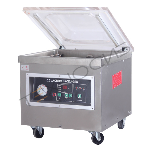 Настольный вакуумный упаковщик DZQ-400/2T (нерж., обрезка) Техно-Сиб - Купить с доставкой по всей России