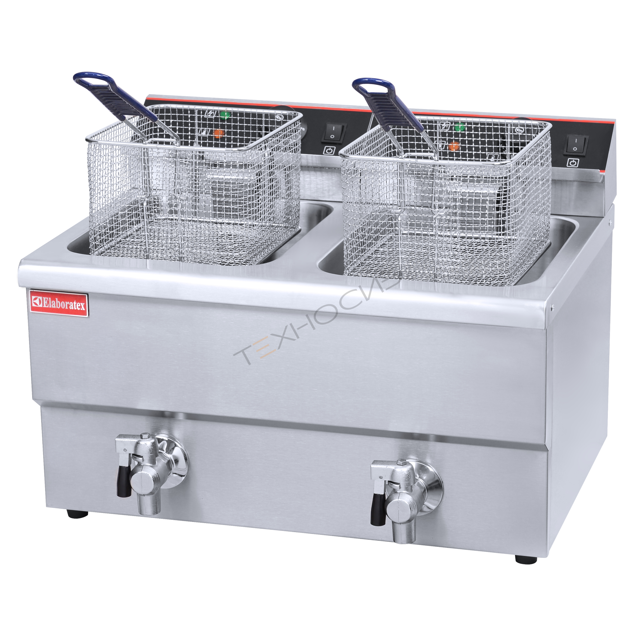 Фритюрница (2 емкости) HEF-12L Техно-Сиб - Купить с доставкой по всей России