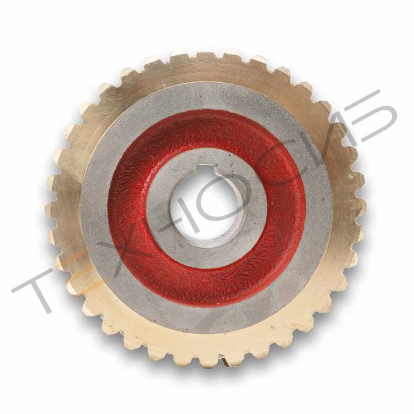 Шестерня большая (бронза) для JGL (2-12) Техно-Сиб - Купить с доставкой по всей России 3