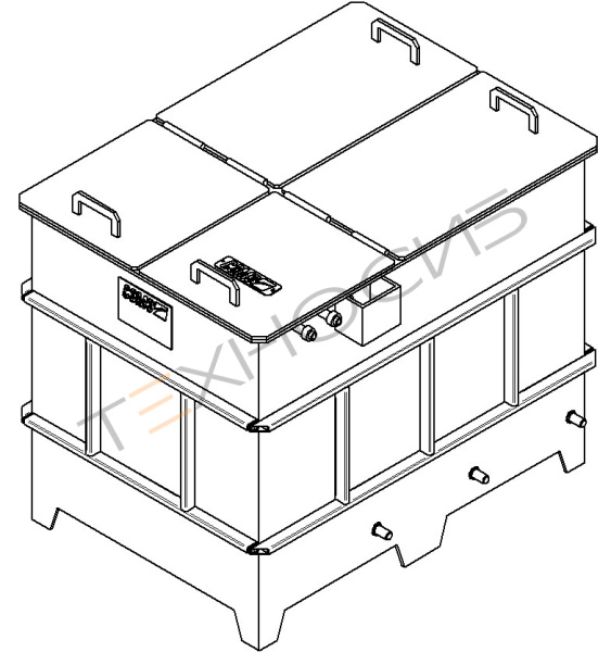 Солерастворитель пластиковый 3-х селекционный СРП3 Техно-Сиб - Купить с доставкой по всей России