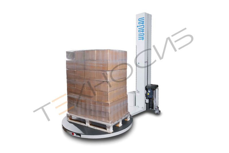 Паллетоупаковщик с моторизированной кареткой с престрейчем HL-1650 (Economical) Техно-Сиб - Купить с доставкой по всей России 4