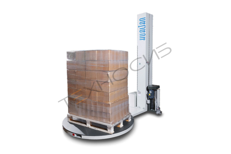 Паллетоупаковщик с моторизированной кареткой с престрейчем HL-1650 (Economical) Техно-Сиб - Купить с доставкой по всей России 4