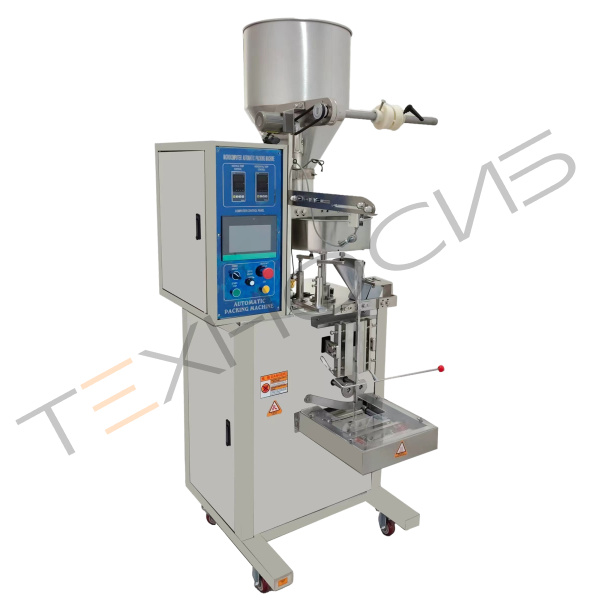 Автоматическая фасовочно-упаковочная машина DXDK-320RH-E (нерж., стик 17*110 мм, 4.6-8 мл, W пленки 42 мм, зубч. нож.) Техно-Сиб - Купить с доставкой по всей России 