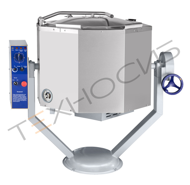 Котел пищеварочный электрический с функциями опрокидывания КПЭМ-100-ОМР Техно-Сиб - Купить с доставкой по всей России 