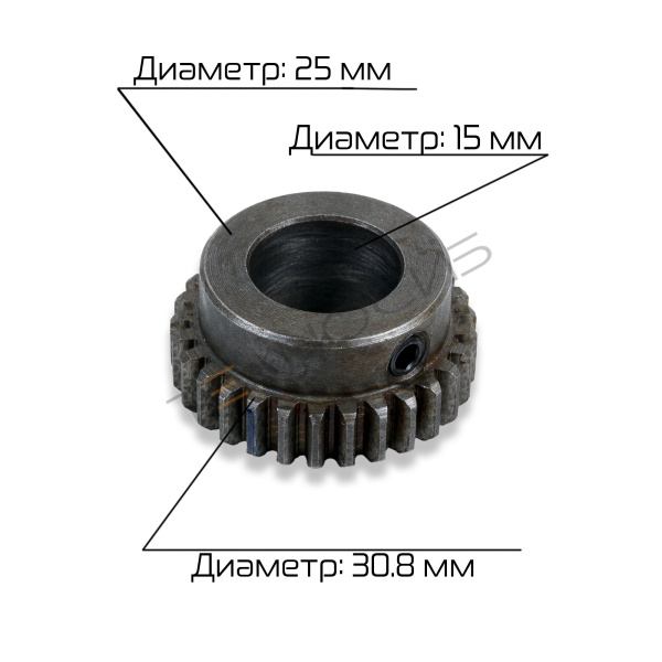 Шестерня вала держателя литер для MY-300A/420A Техно-Сиб - Купить с доставкой по всей России 5