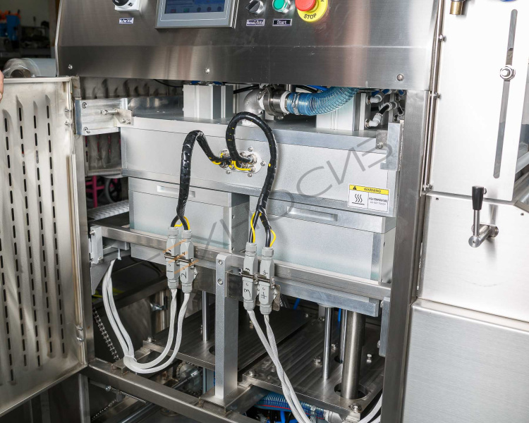 Автоматический запайщик лотков с функцией вакуумной газации HVT-450A/2 V2 (нерж., лоток 187*137) Техно-Сиб - Купить с доставкой по всей России 12