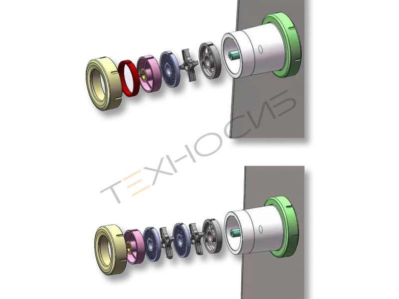 Волчок одношнековый DRB-JR 120 (нерж. корпус) Техно-Сиб - Купить с доставкой по всей России 5