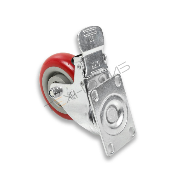 Колесо с тормозом для HVC-410/510 Техно-Сиб - Купить с доставкой по всей России 2