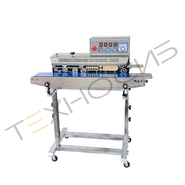 Роликовый конвейерный запайщик FR-980III SS (нерж.) Техно-Сиб - Купить с доставкой по всей России 2