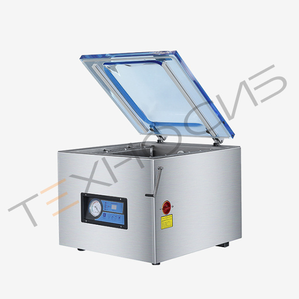 Настольный вакуумный упаковщик HVC-410T/2A-G (нерж., газ) Техно-Сиб - Купить с доставкой по всей России 