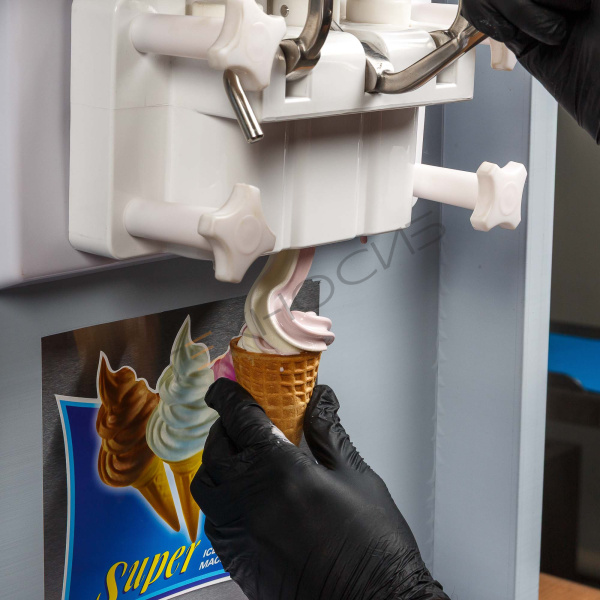 Фризер для мягкого мороженого HIM-03 с функцией ночного хранения и помпой (3 рожка) Техно-Сиб - Купить с доставкой по всей России 13