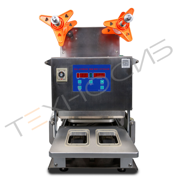 Запайщик лотков HL-95A SS (182*96*(20-55) мм, 2 лотка за цикл, счетчик, уголок надрыва пленки) Техно-Сиб - Купить с доставкой по всей России 