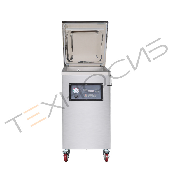 Напольный вакуумный упаковщик DZ-400/DC SS (нерж., 380 В)  Напольный вакуумный упаковщик DZ-400/DC SS (нерж., 380 В) Техно-Сиб - Купить с доставкой по всей России